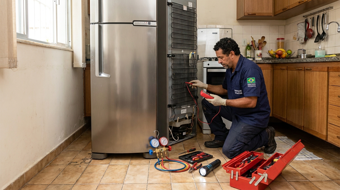 Manutenção na refrigeração em Teresina-PI